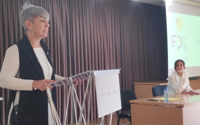 Lourdes Ciuró i Marta Farrés han inaugurat el tercer Fòrum de democràcia local | Pau Duran